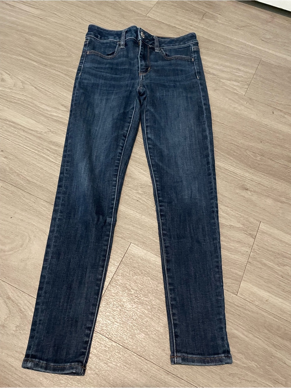 American Eagle Outfitters Dark Indigo Skinny Jeans